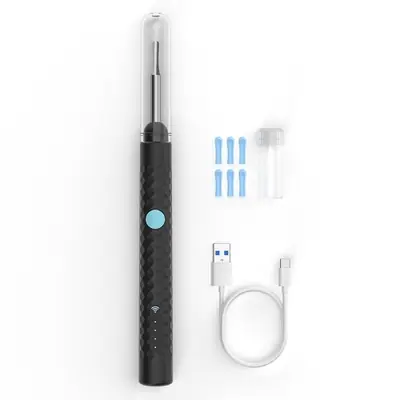 Image de Otoscopie HD sans fil - Caméra auriculaire ultra fine
