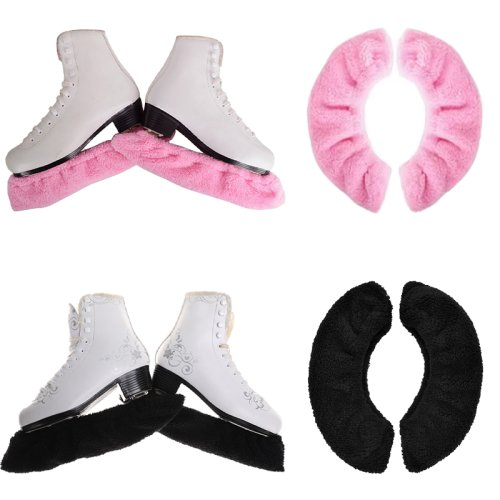 Zdjęcie S/M//XL/XXL 1 para łyżwiarstwo figurowe nakładka na ostrze do łyżwiarstwa miękkie pyłoszczelne pokrowce na buty do jazdy na łyżwach Protector wchłanianie wody odwrócenie
