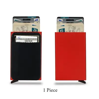 Image de Portefeuille Homme Anti-RFID Ultra-Mince