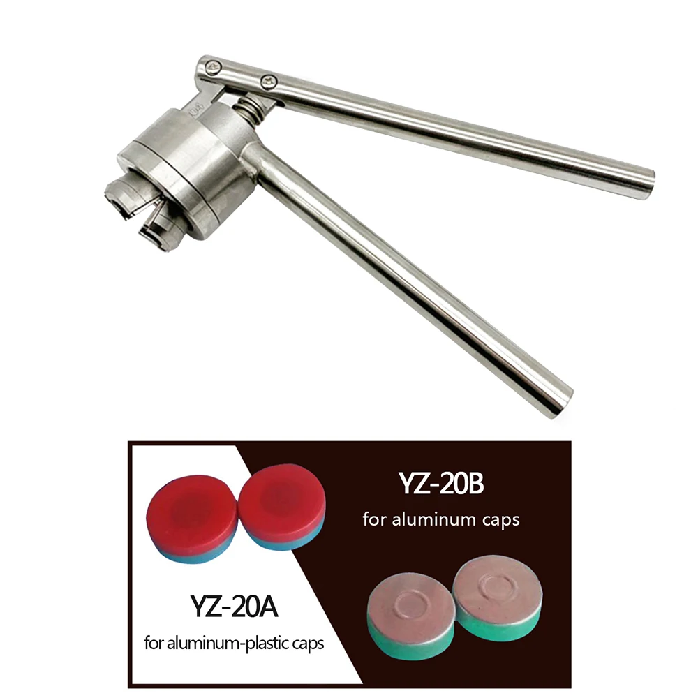 Bild von Manuelle Crimp-Verschließmaschine 20mm – Edelstahl für Flaschenverschlüsse