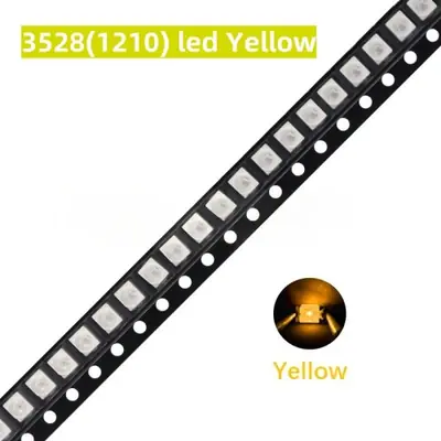 Image de LED SMD 3528 - 100 Pièces Multicolores