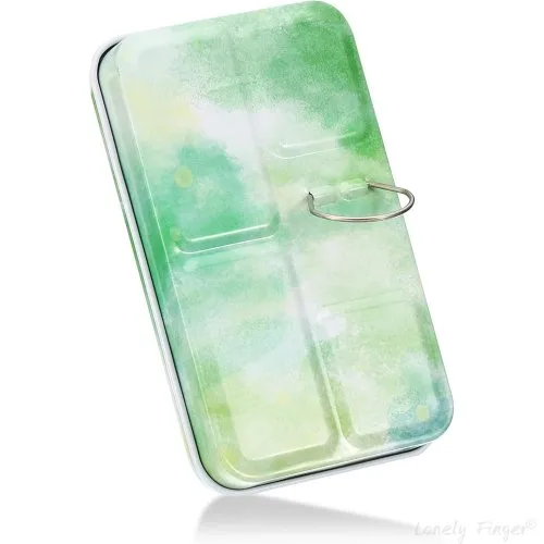 14 pocillos verde