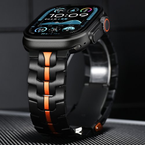 Zdjęcie Elegancki Pasek Ultra 3.2 w Kolorze Tytanu do Apple Watch