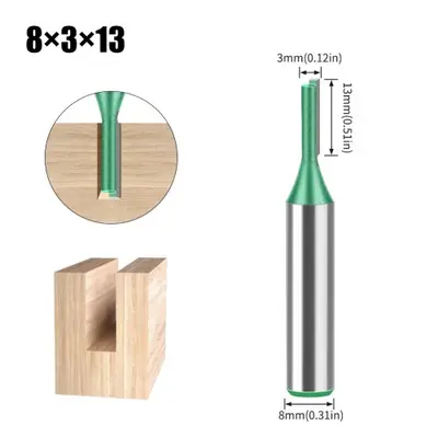 Image de Fraise à bois carbure 3mm - Précision et durabilité