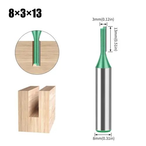 Image de Fraise à bois carbure 3mm - Précision et durabilité