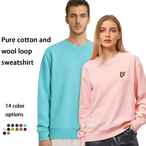 Immagine di Felpa con Cappuccio Uomo Donna 2025 in Puro Cotone di Alta Qualità con Aquila Ricamata – Abbigliamento Sportivo Casual per Autunno e Inverno