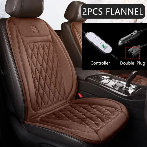 2Pcs flanell braun