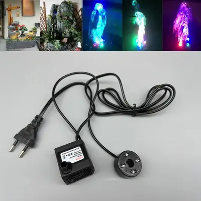 Image de Pompe Submersible LED 220V - Éclairage & Circulation d'Eau