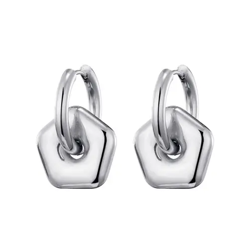 Image de Boucles d'oreilles Cœur & Étoile - Style Punk Y2K