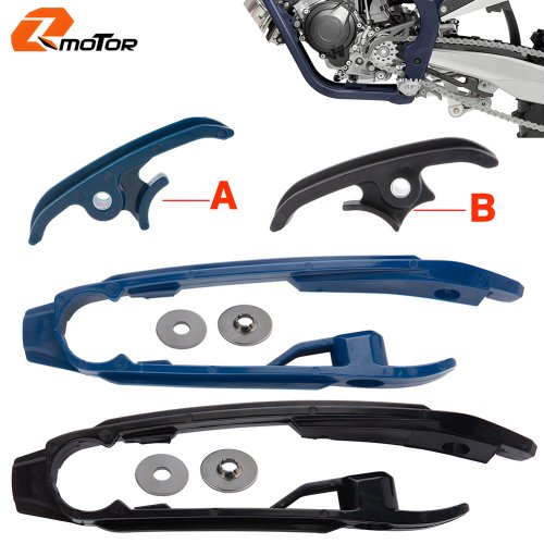 Imagen de Para Husqvarna TE FE 14-23 TC FC 14-22 TX FX 17-22 FS450 15-24 guía de protección basculante deslizante de cadena de motocicleta
