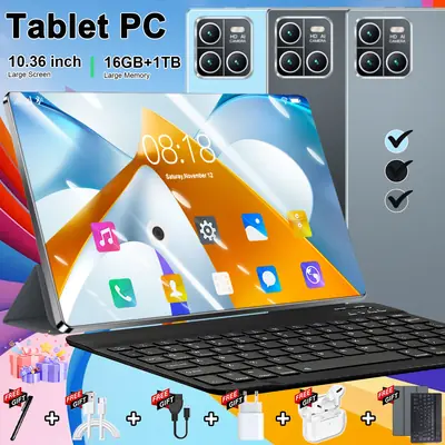 Image de Tablette PC 5G 36 Pouces Android 13, 16 Go RAM, 1 To ROM