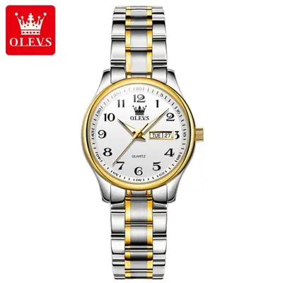 Image de Montre Femme Élégante Quartz Acier Inoxydable