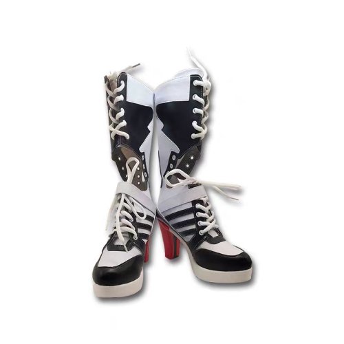 Bild von Joker & Harley Quinn Cosplay Stiefel – Perfekt für Halloween & Karneval