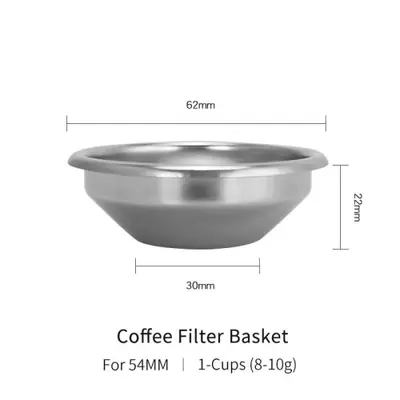 Image de Porte-filtre 54mm sans fond pour Breville Sage