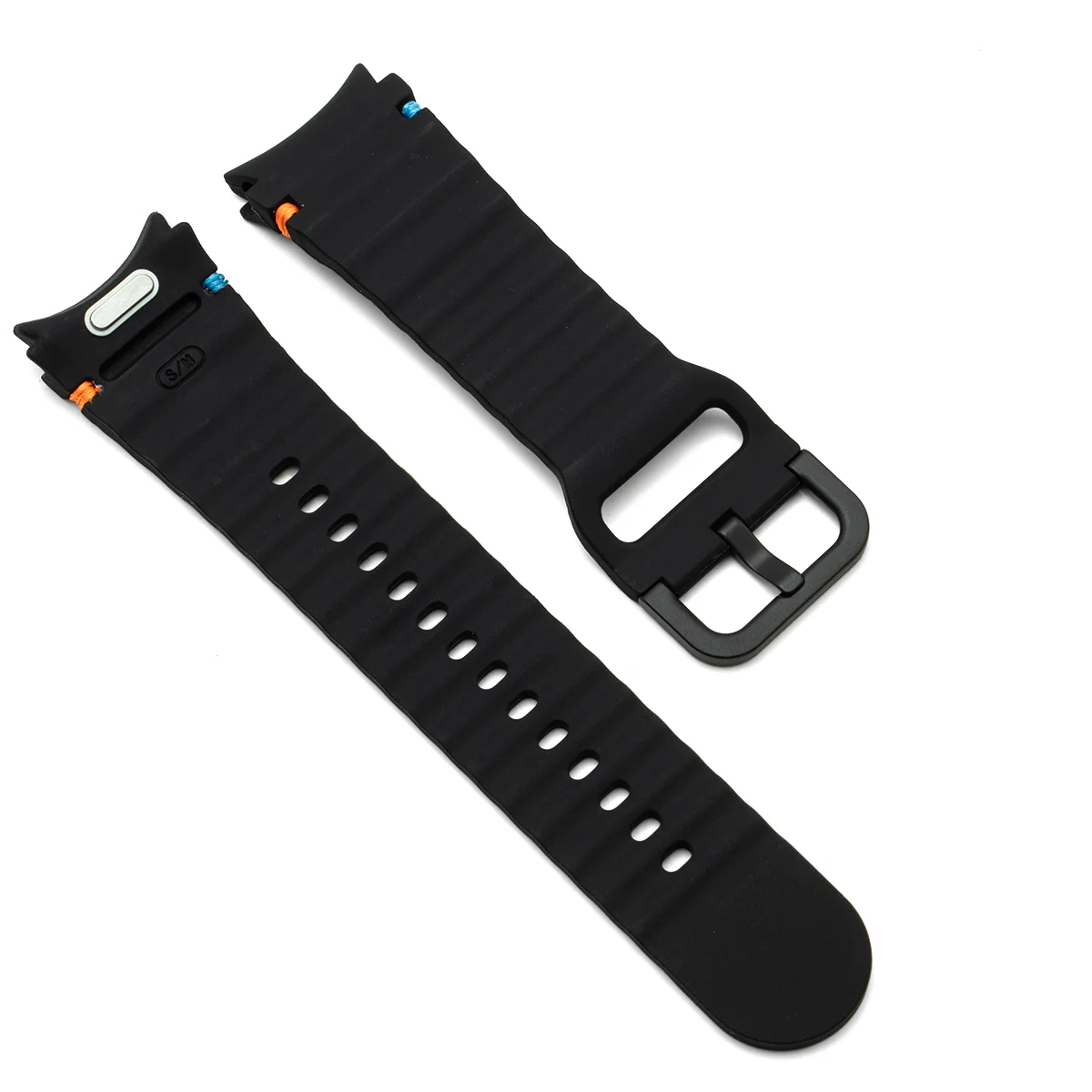Imagen de Correa de Silicona Original Sin Huecos con Ajuste Rápido para Samsung Galaxy Watch 7, 6, 5, 4, 5 Pro, 6 Classic - Disponible en 40mm, 44mm, 43mm, 45mm y 47mm