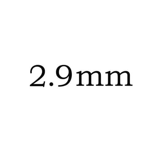 2,9 mm 1000 pièces
