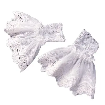 Image de Chauf'Poignet Dentelle Florale - Élégance & Chaleur