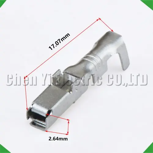Image de Broches à Sertir 2.2mm - Lot de 50 Pièces pour Connecteurs Auto