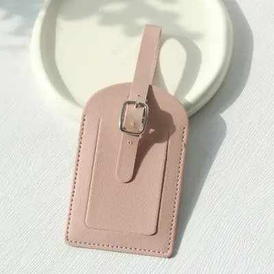 Image de Étiquettes de Bagage en Simili-Cuir - Élégantes & Pratiques