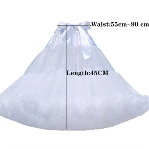 Wit 45cm