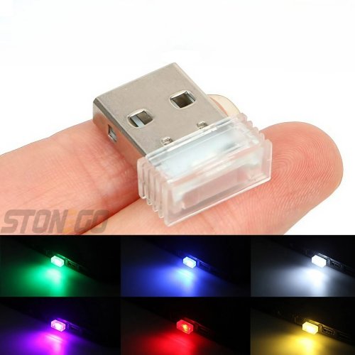 Afbeelding van Universele Mini Sfeerverlichting Romantische USB Led Licht Plug-In 5V Lamp Interieur Sfeerverlichting Auto Accessoires Home Decor
