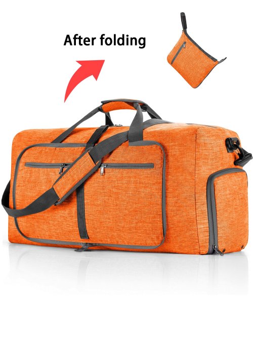 Immagine di Borsa da viaggio Borse Borse da trasporto di grande capacità Borse da viaggio Uomo Donna Borsa da esterno a spalla Borsa impermeabile per fine settimana Ryanair