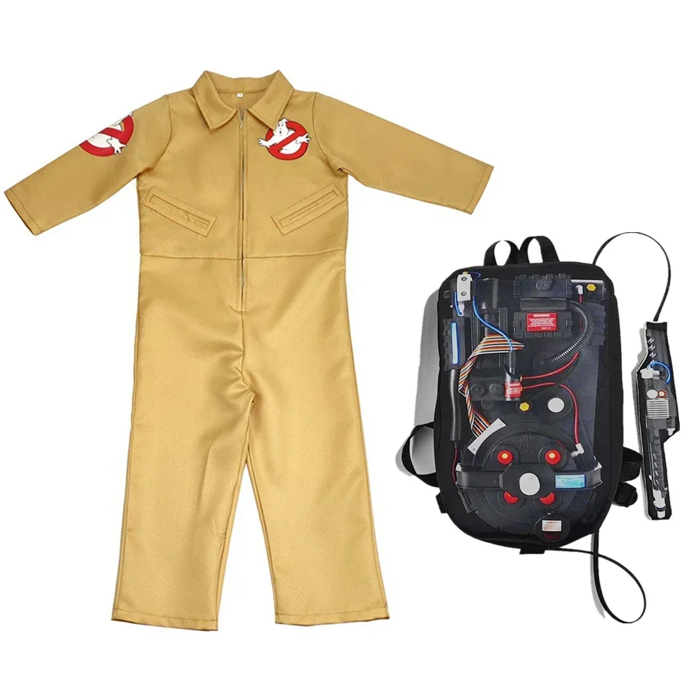 Afbeelding van Ghostbusters Kostuum voor Kinderen en Volwassenen met Proton Pack - Cosplay Outfit voor Halloween, Carnaval en Themafeesten