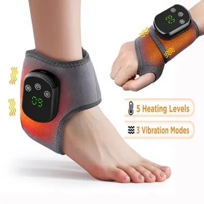 Masseur Portable pour Pieds et Mains avec Chaleur et Vibro-Massage