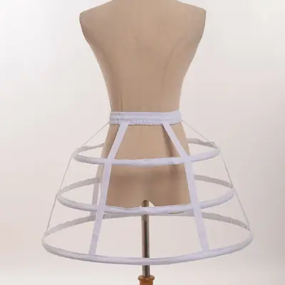 Crinoline 3 Cerceaux - Jupon Élégant pour Robe de Mariée
