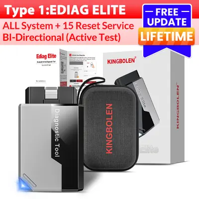 Image de Scanner Auto Kingbolen EDIAG Elite - Diagnostic Bidirectionnel & Réinitialisation