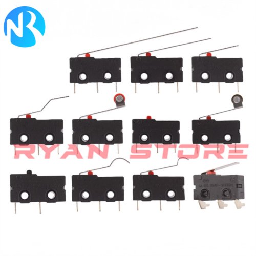 Image de Interrupteur de fin de course KW11 - Micro-rouleau 5 pièces
