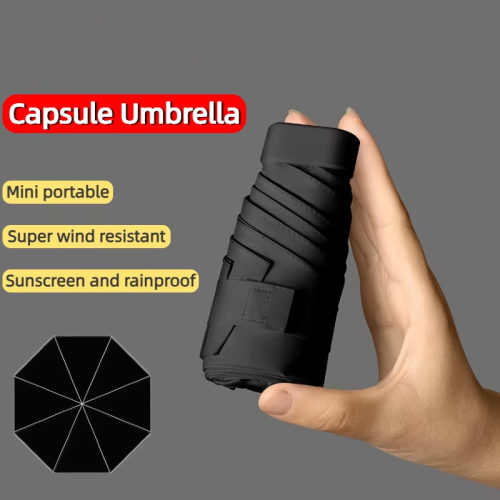 Bild von Ultra-Kompakter Mini-Regenschirm – Tragbar & Vielseitig