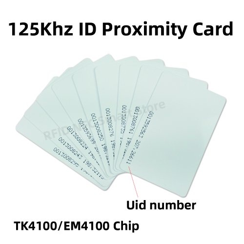 Bild von RFID-Zugangskarten 125 kHz – 100er-Pack für sichere Zugangskontrolle