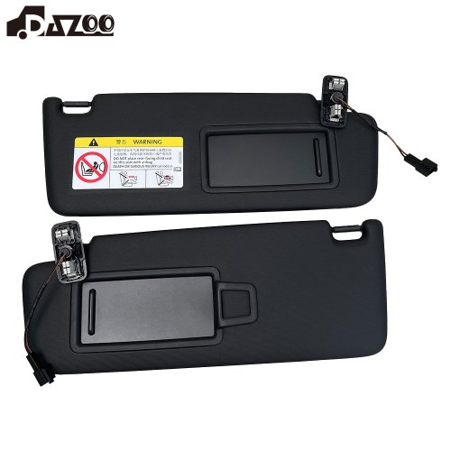 Afbeelding van Zonneklep Paneel met Make-up Spiegel voor VW Golf 7 MK7
