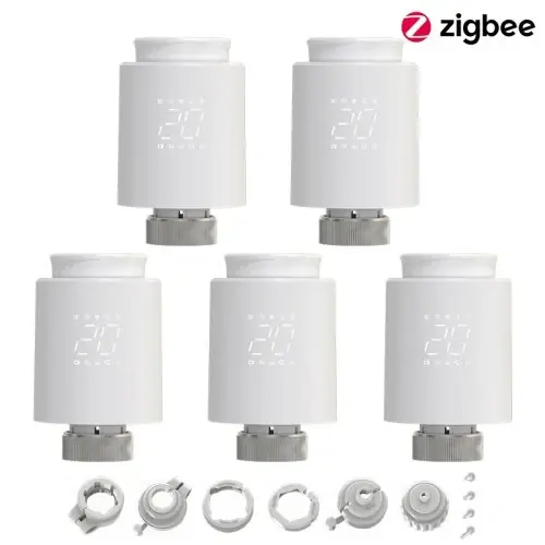 5PCS Zigbee TRV