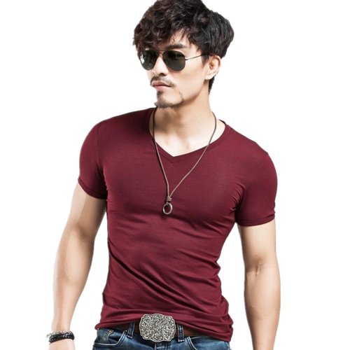 Afbeelding van 2026 MRMT Gloednieuwe Heren T-Shirt 10 kleuren Fitness Heren T-shirts V-hals Heren T-shirt voor Mannen Kleding T-shirts S-5XL Tops Tees