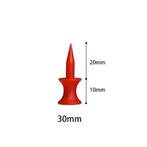 Image de Tees de Golf Mixtes - 50 Pièces en Plastique Abaissables
