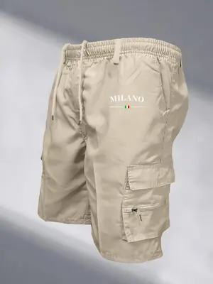 Image de Short Cargo Homme Imprimé - Respirant & Multi-Poches