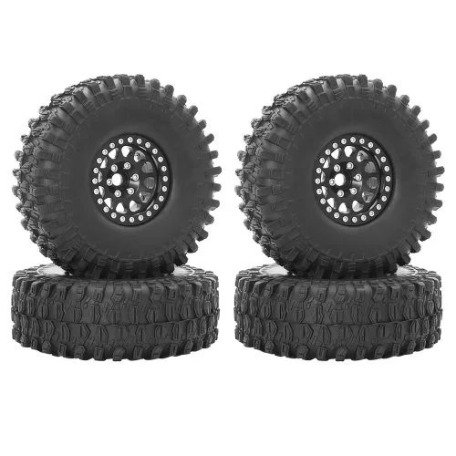 4pcs zwart