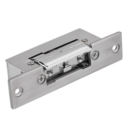 Image of 12V Adjustable Lock Tongue Electric Strike Lock with Fail-Safe Security for Door Access Control