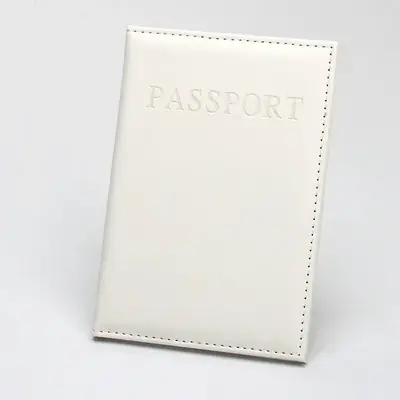 Image de Porte-Passeport Unisexe Élégant avec Poche Cartes - Voyage & Style