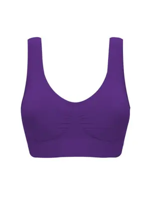 Soutien-Gorge Push-Up Grande Taille Sans Fil - Dos Nu & Respirant