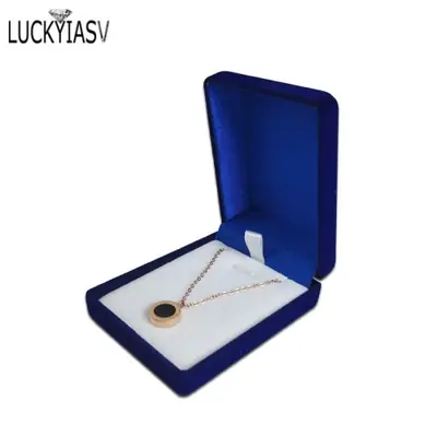 Image de Coffret de Rangement Bijoux en Velours - Élégant & Pratique