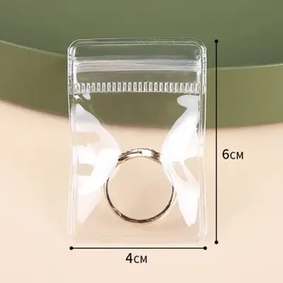Image de Pochettes PVC Transparentes pour Bijoux - Anti-Oxydation