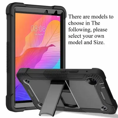 Image de étui pour tablette samsung galaxy tab a9 plus a9 s9 fe a8 10 5 support blindé sm x210 x218 a11 a7 lite s6 lite p620 p625 s7 s8