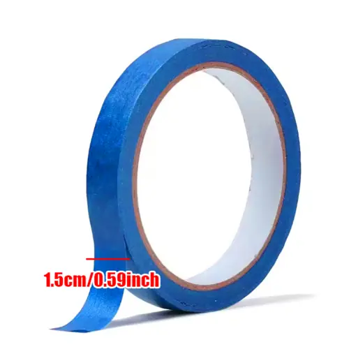 Image de Ruban Masquage Bleu 20m - Idéal pour Peinture et Décoration