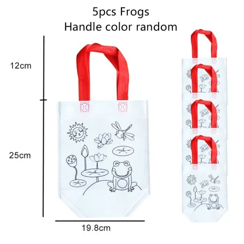 5pcs żaby