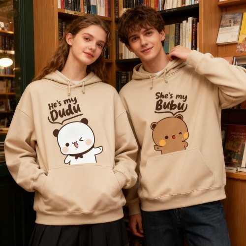Image de Couple Sweats Bubu Dudu - Tenue Mignonne pour Hommes et Femmes