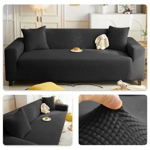 Image de Coussin Canapé Élastique Forme L - Déco Salon