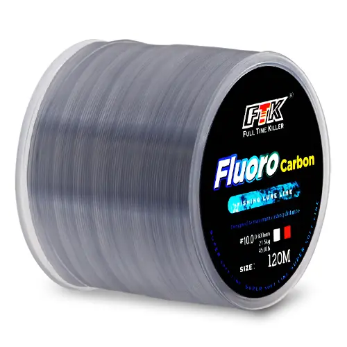 Image de Ligne de Pêche Fluorocarbone 120m - Résistante & Invisible